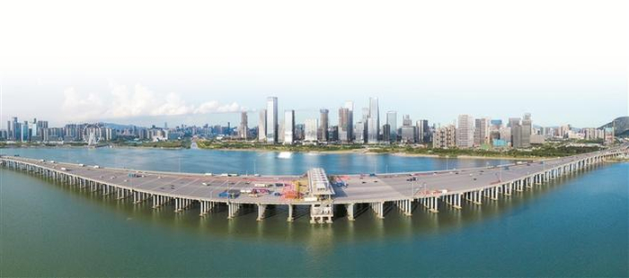 前海航拍图。 深圳特区报记者 周红声 摄