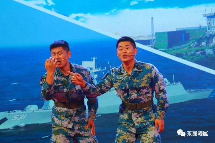 ▲双胞胎兄弟演出节目