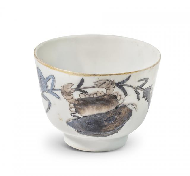 ▲粉彩二甲传胪图杯。图片来源/上海市文物局