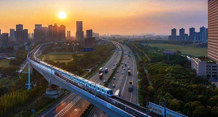 　　示意图，上海地铁