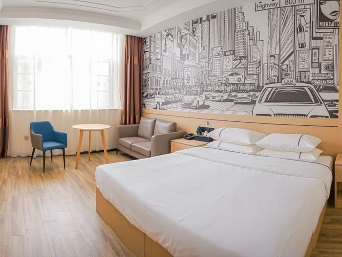 　　城市便捷酒店宜昌枝江迎宾大道店客房