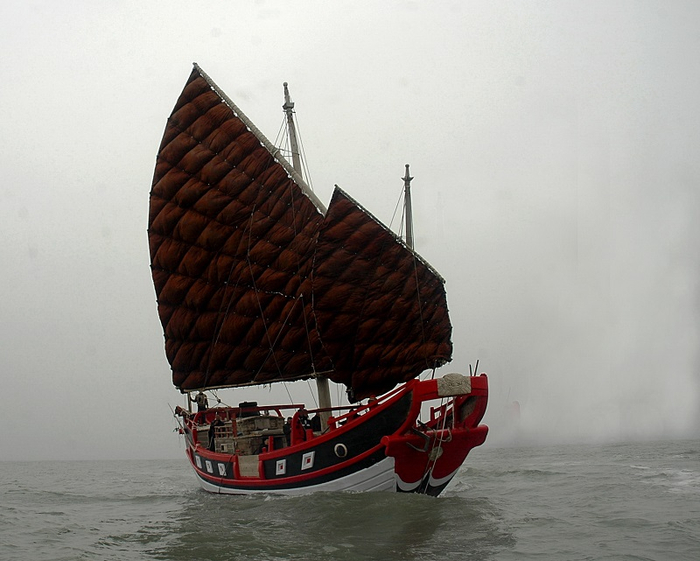 2008年，“太平公主号”首次试航。乔阳摄