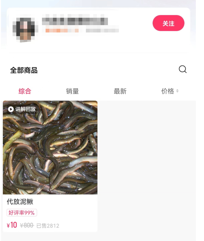 ↑放生店铺销量