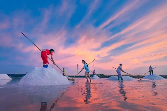 雷州马留盐场。林良浩 摄