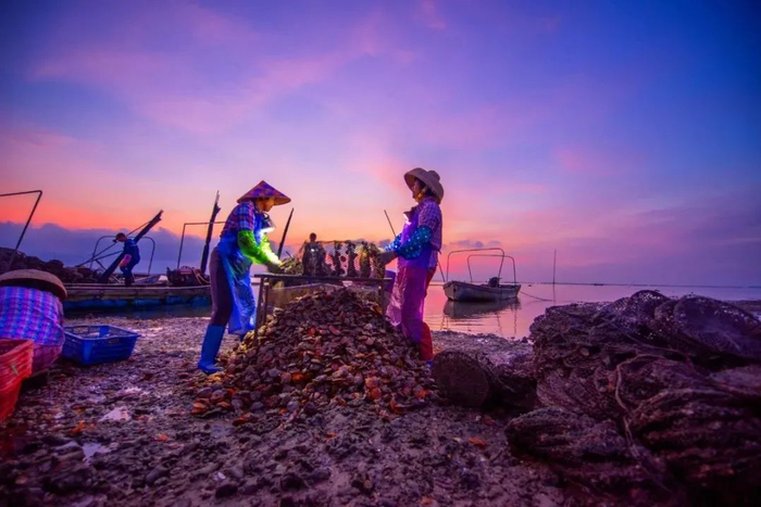 徐闻南极村的渔民。李乾莱 摄