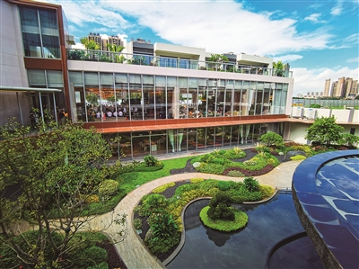 佛山新城碧桂园世纪中心示范区。/梁瑞卓摄