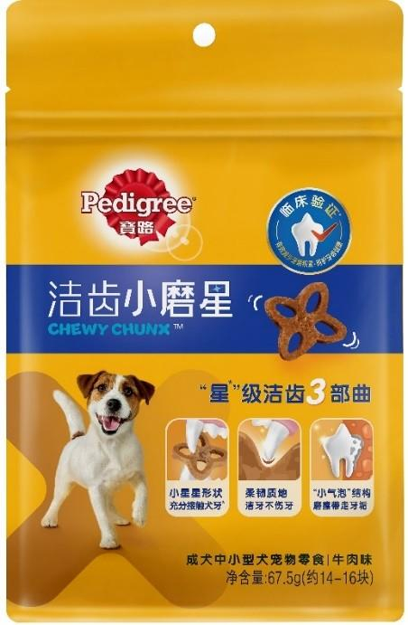 　　宝路®洁齿小磨星使用单一可回收PE聚乙烯材料包装