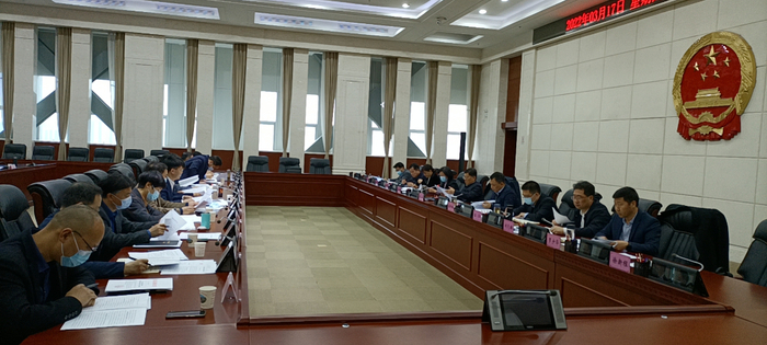 荆门市召开重点产业链链长制工作推进会议。（资料照片）