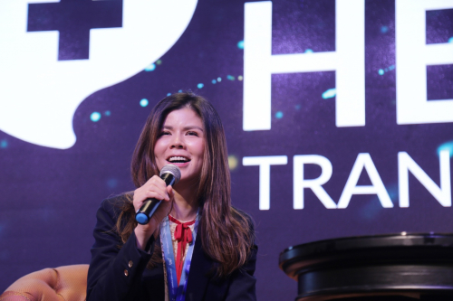 　　TPP智凰科技亚太区总裁叶惠琦博士在东盟医疗转型峰会进行经验分享