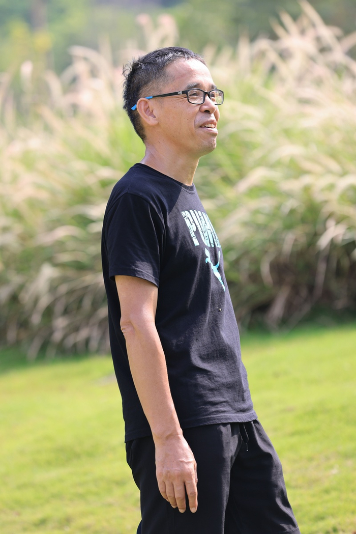 ▲叶建华。 深圳晚报记者 陈玉 摄