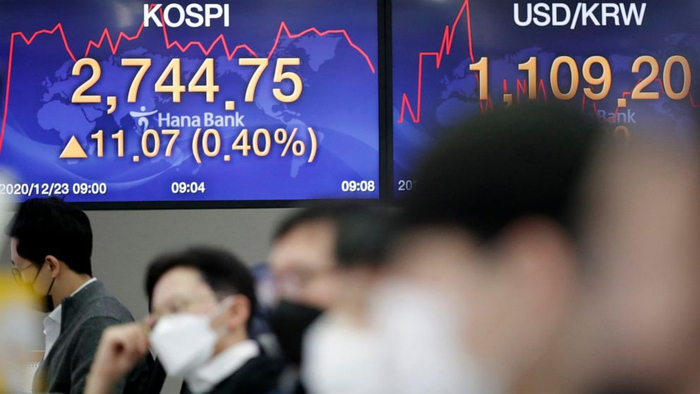 炒股的韩国人（图源：社交媒体）