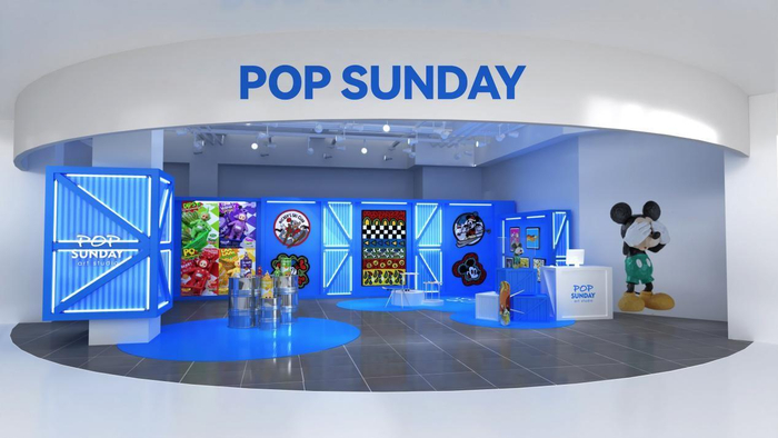 　　POP SUNDAY 效果图