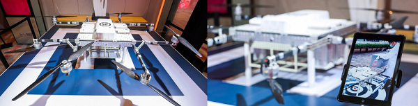 　　顺丰同城 · 丰翼无人机图