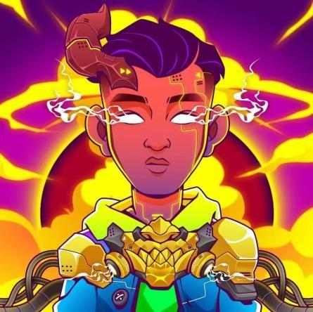 　　Lexkon_Liu为GALI打造的数字头像示例