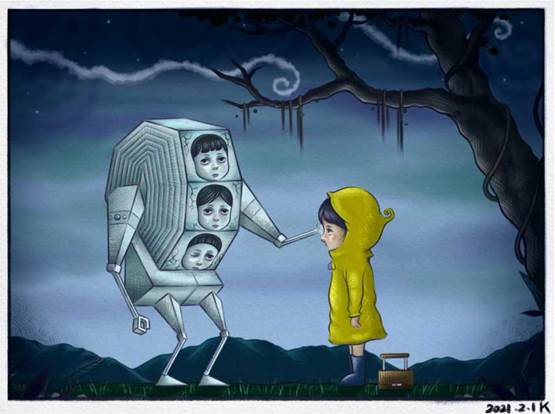 　　《新朋友》I Met a New Friend