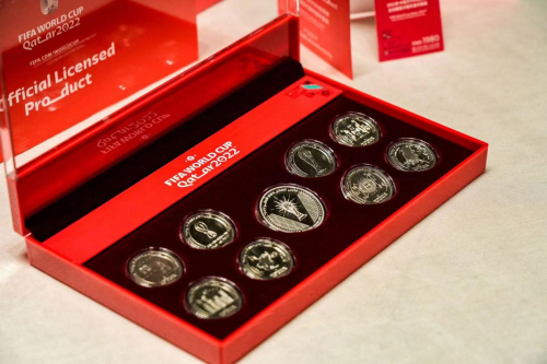 　　2022年卡塔尔FIFA世界杯主办国官方银币普币套装