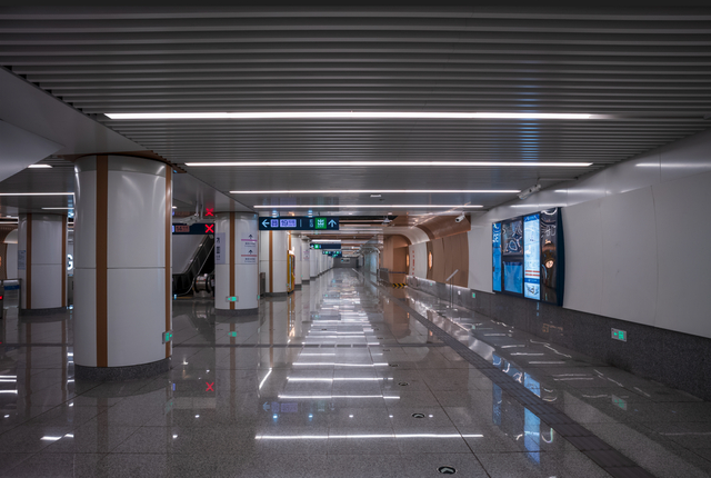 北京地铁19号线将和周边场地一体化结合，助力多个车站打造轨道交通微中心。图/IC photo