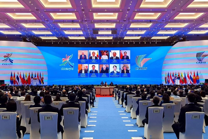 　　图片说明：第19届中国-东盟博览会开幕