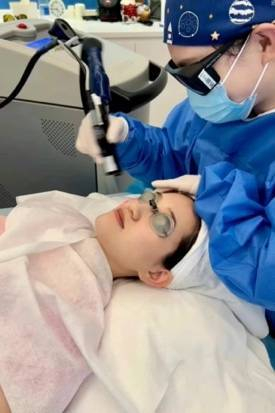 　　赛诺秀5D胶原光治疗场景图