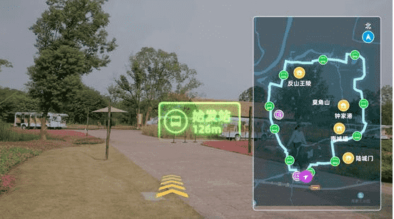 　　Rokid智能眼镜地图导览功能