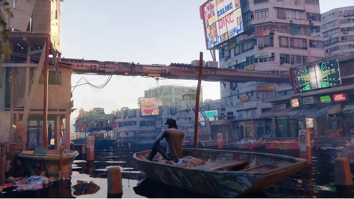 　　武子杨的作品《巴石河2030-6plus》