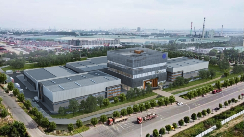 图为茶百道智能生产加工基地及供应链总部项目