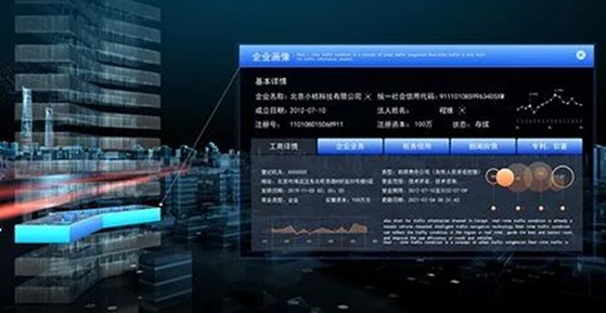 　　图：孪生可视平台-楼宇场景渲染