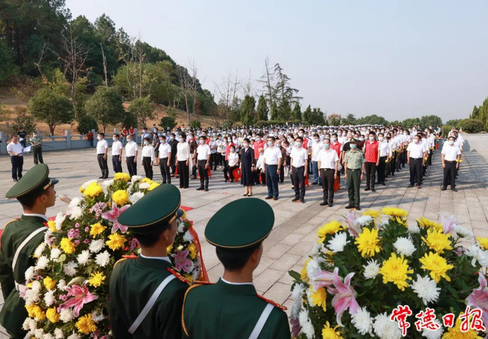公祭活动现场。刘颂 摄
