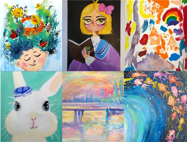 　　图：“我是小设计师”活动中的部分优胜作品