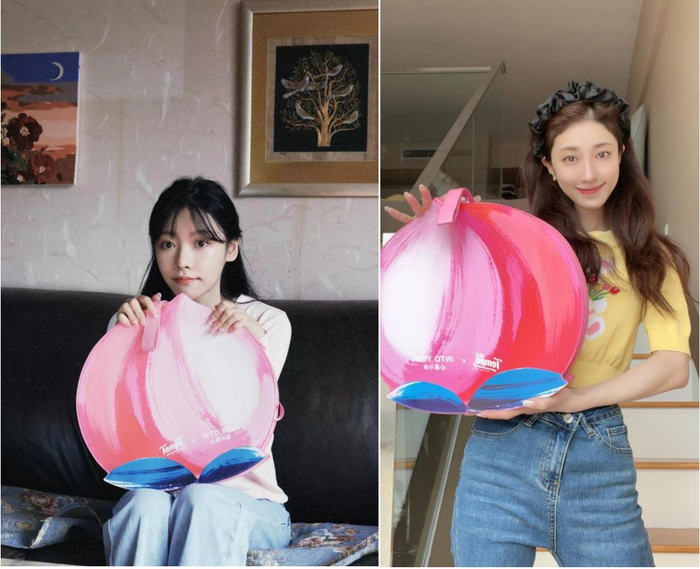 　　INTO YOU“星”朋友们，左 陈婧旸，右 张小婉