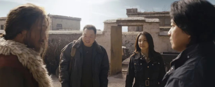 “铁三角”聚齐 图/《鬼吹灯之昆仑神宫》视频截图