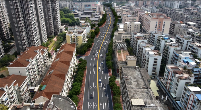 莲员东路改造效果图。受访者供图