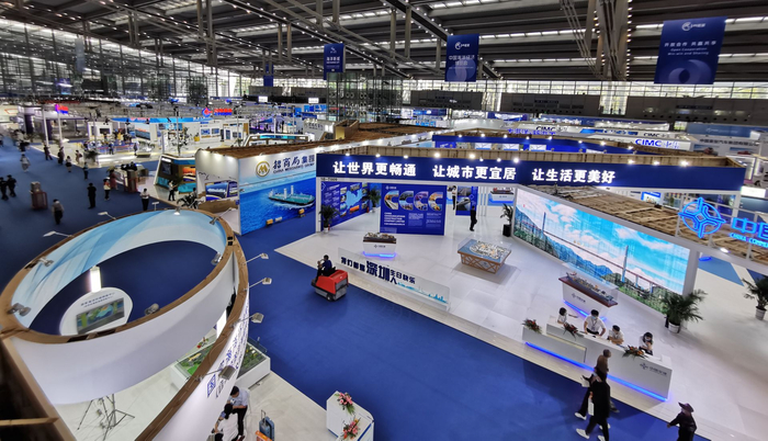 中国海洋经济博览会成为深圳建设全球蓝色伙伴关系的重要平台，图为2020海博会展场。深圳特区报记者 周红声 摄