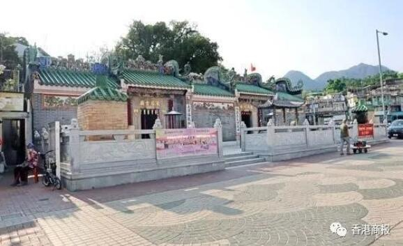 香港西贡墟天后庙及协天宫兴建年份未可考，但历史最少百多年。 记者郑玉君 摄