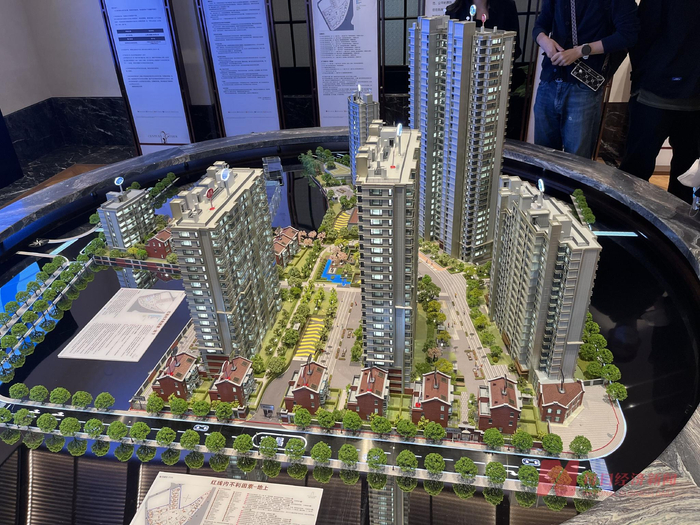 天汇世纪玺项目售楼处 图片来源：每经记者 刘颂辉 摄