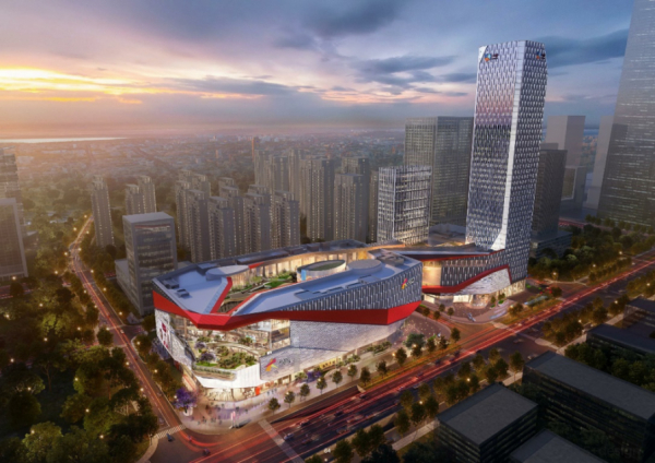 （成都天府大悦城效果图）