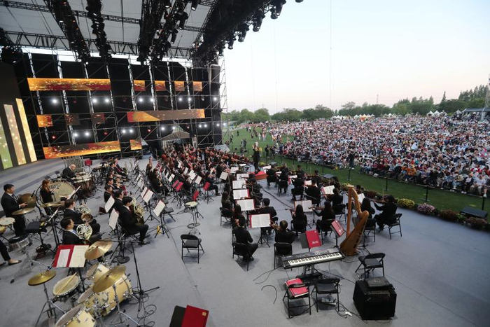 辰山草地音乐会  蒋迪雯 摄