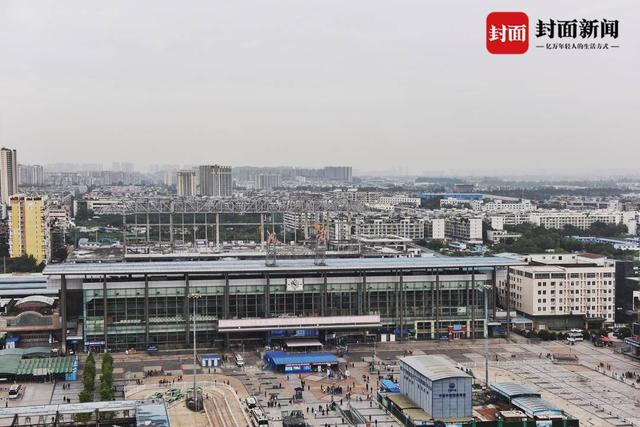 ▲ 2022年10月10日，是成都站最后一天营运