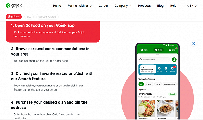 图源：Gojek官网