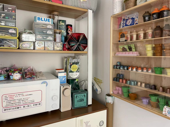 自习室一角&nbsp;