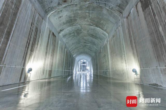 无压泄洪洞群规模世界第一（图片由赵洋提供）