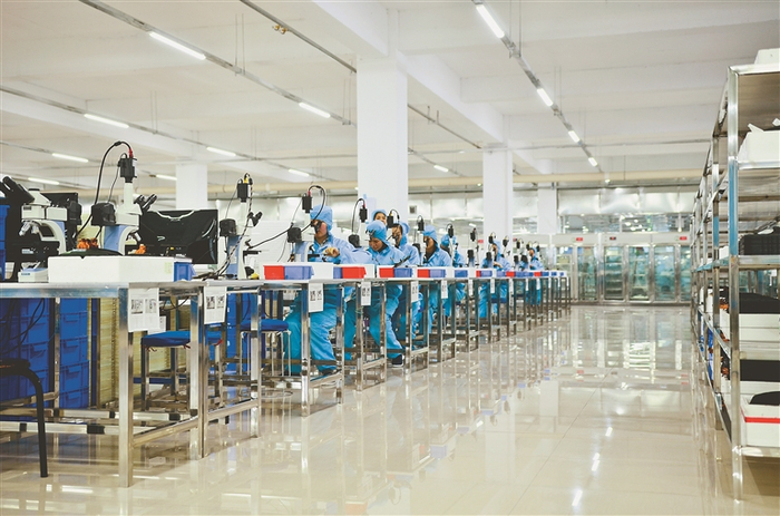 黑龙江天有为电子股份有限公司内景。