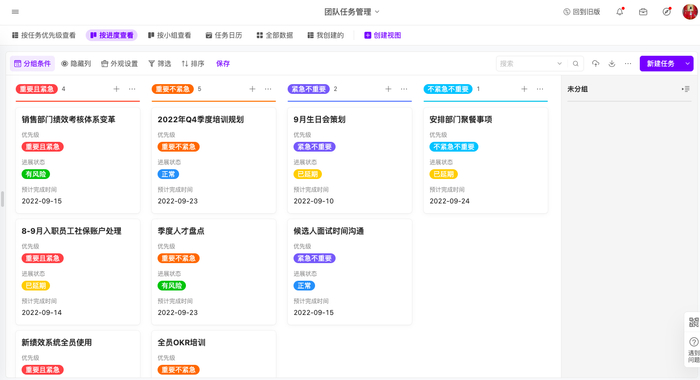 　　图片来源:伙伴云自定化周报模版-团队任务管理