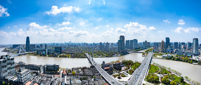 宁波全景 图片来源：摄图网-501288174