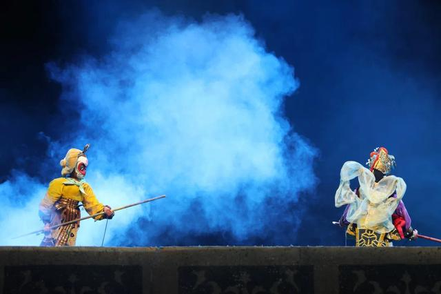 《大闹天宫》采用纯木偶的表演形式。  中国木偶剧院供图