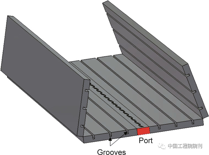 图26. 拥有金属凹槽结构和机翼的改进SWAA。