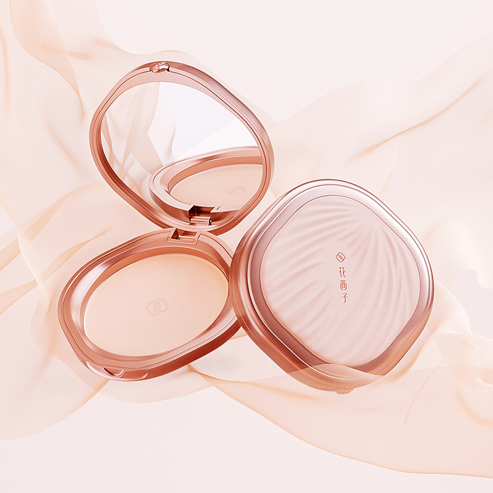 　　花西子玉容纱有色粉饼