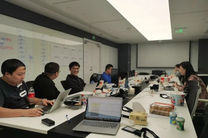 　　捞王项目奋斗在一线的伙伴