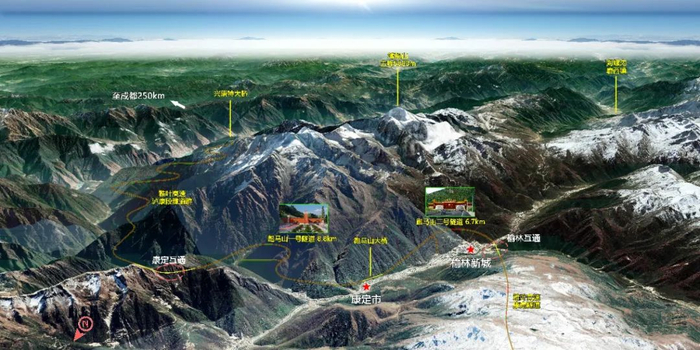 图片说明：跑马山隧道群