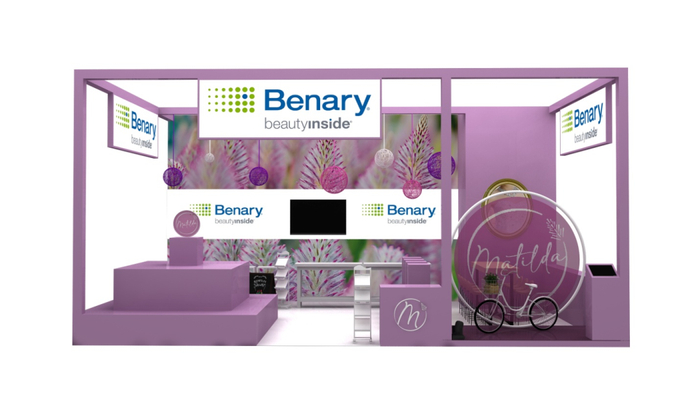 班纳利展位设计，展位号：C-T31